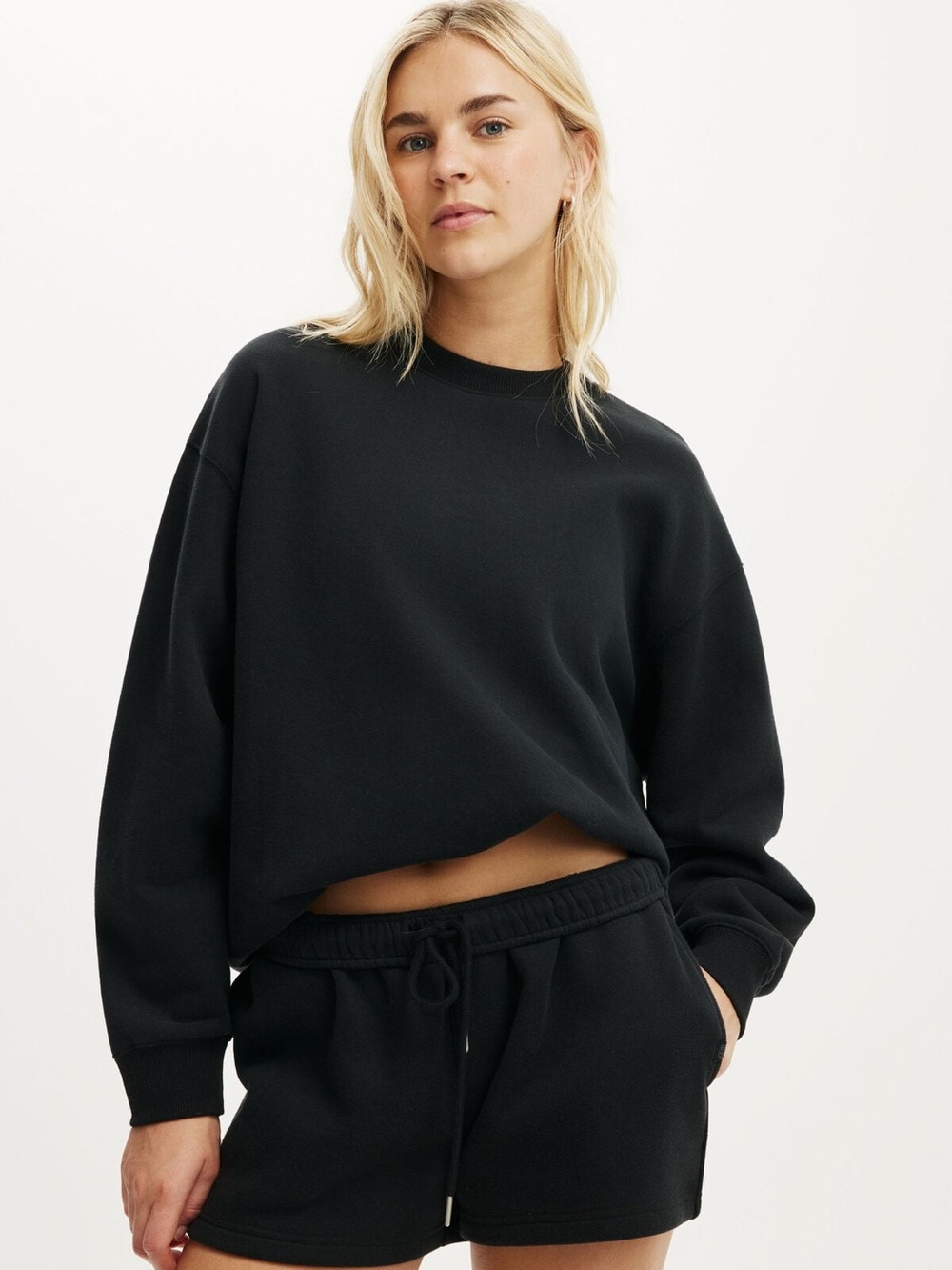 Plush Crew Sweatshirt